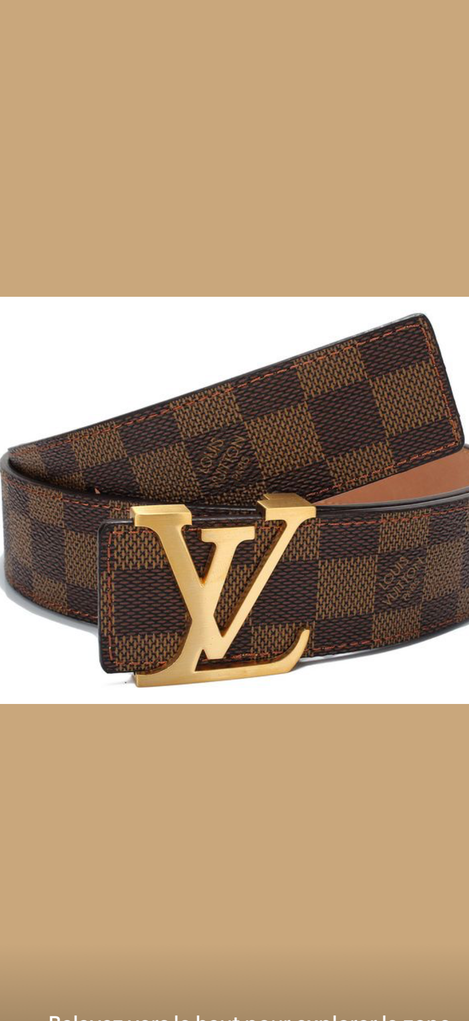 Ceinture LV